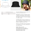 Sand PunkInside - Organic Bucket Hat mit Stick – Bild 2